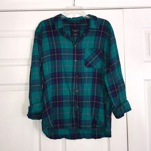 Teal Flannel